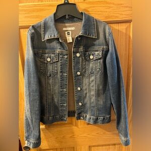 Gap stretch short denim jacket